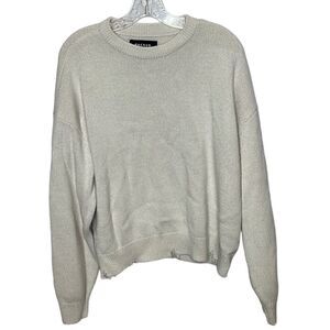Pacsun Distressed Knit Crewneck Sweater. Size Small.